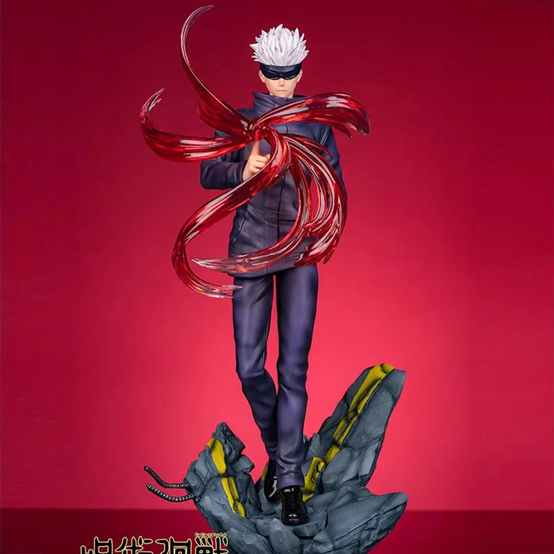 30Cm Jujutsu Kaisen Action Dolls Satoru Gojo Figure Hot Peripheral Statue Kaisen Gojo Figure Anime PVC Collection Kids Toys Gift