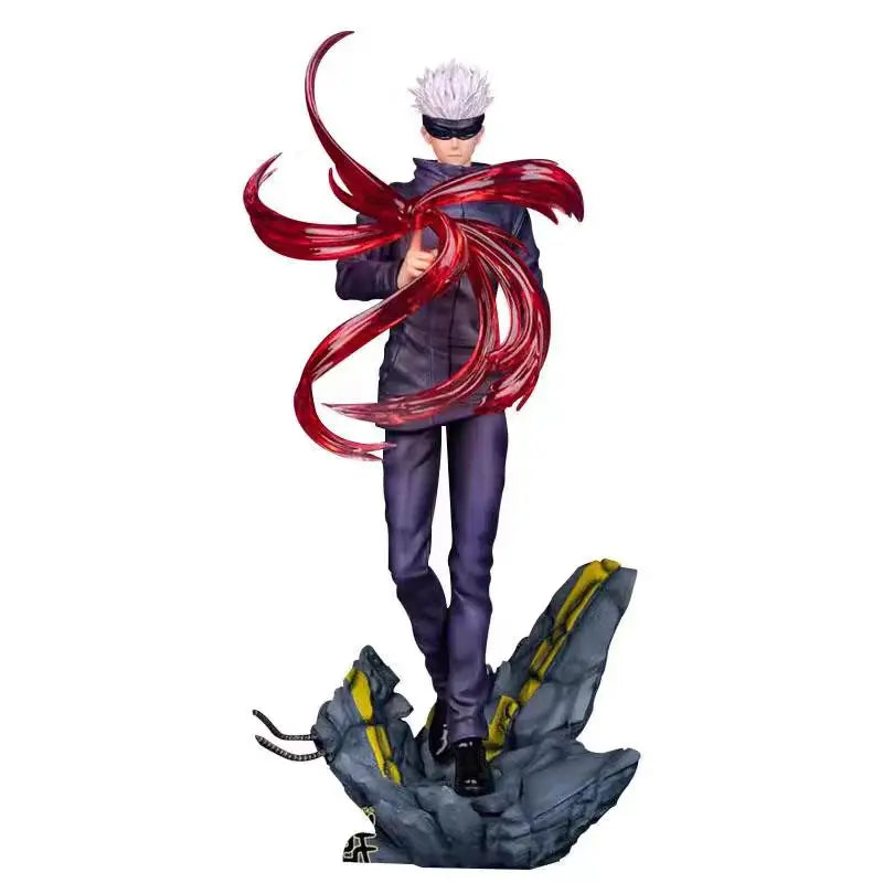 30Cm Jujutsu Kaisen Action Dolls Satoru Gojo Figure Hot Peripheral Statue Kaisen Gojo Figure Anime PVC Collection Kids Toys Gift