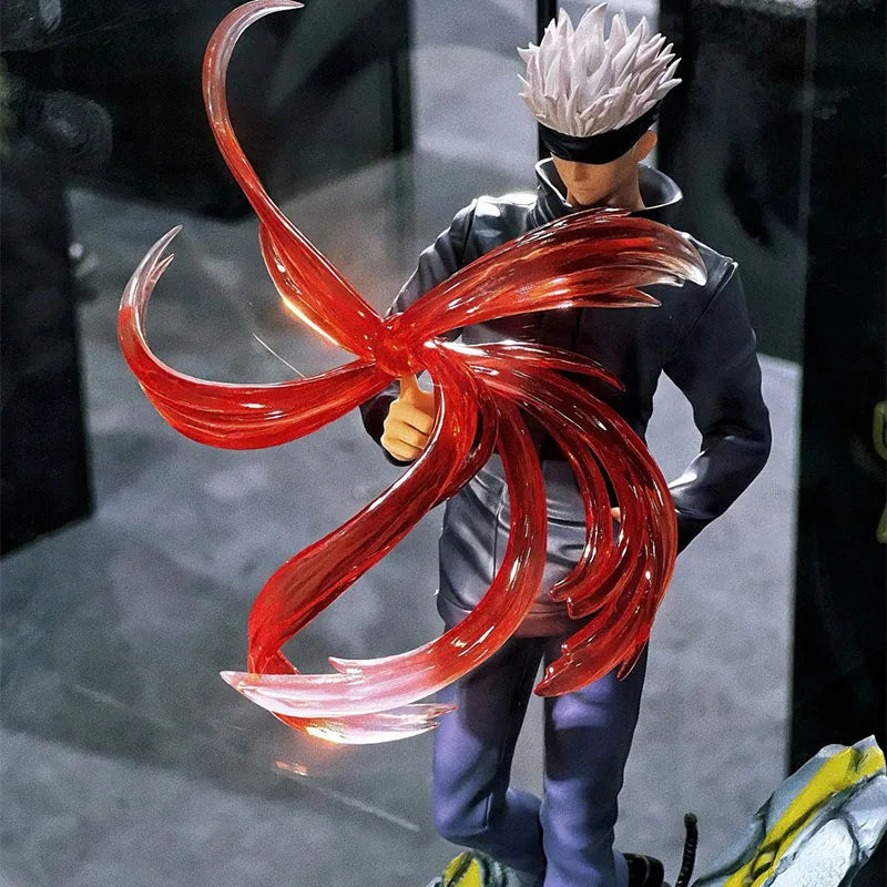 30Cm Jujutsu Kaisen Action Dolls Satoru Gojo Figure Hot Peripheral Statue Kaisen Gojo Figure Anime PVC Collection Kids Toys Gift